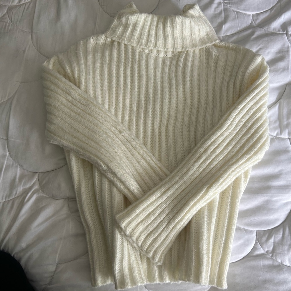 Chunky knit sweater